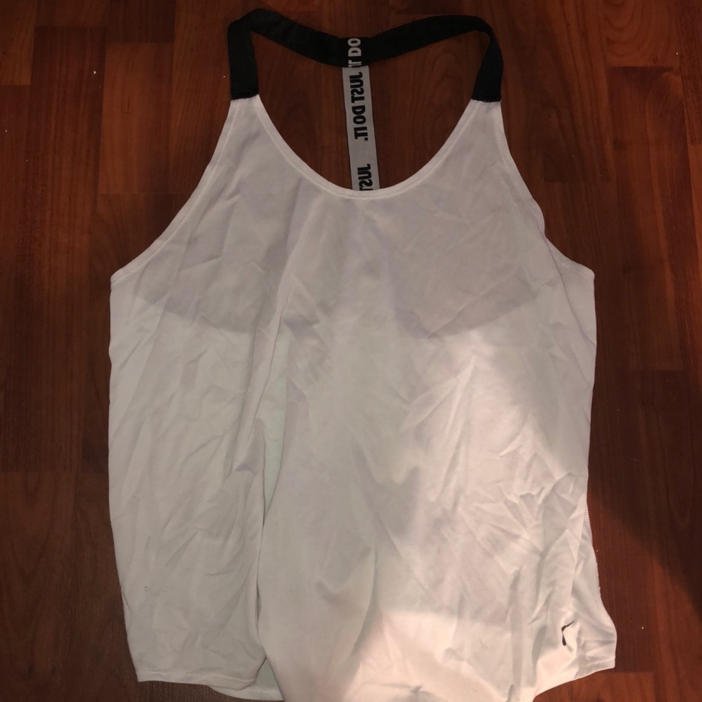 Nike White Tank Top